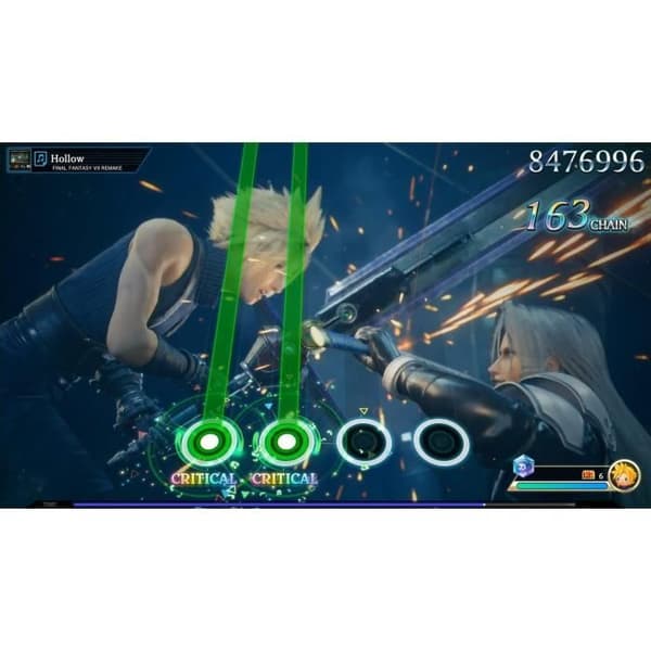 Theatrhythm Final Bar Line PS4-pelit Hvid
