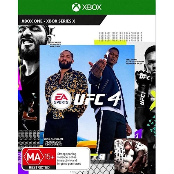 EA SPORT UFC 4 XBOX ONE