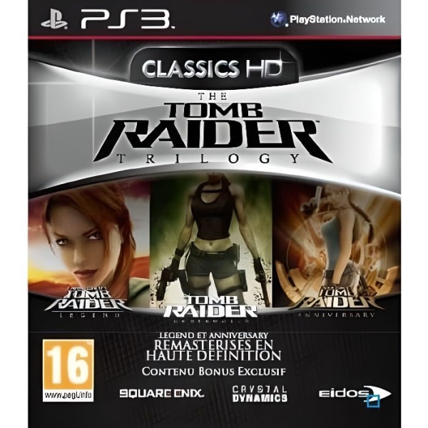TOMB RAIDER TRILOGY HD / PS3-konsolspel