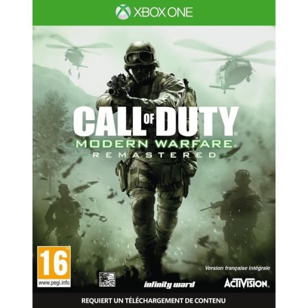 Call of Duty Modern Warfare remastrat Xbox One-spel