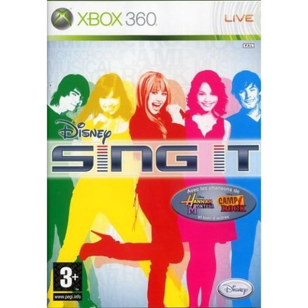 DISNEY SING IT / XBOX360 KONSOLSPEL