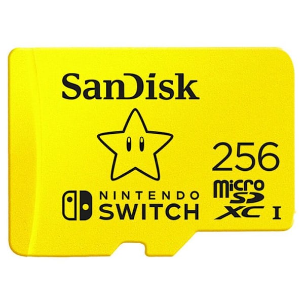 SANDISK Extreme 256 Gt microSDXC-muistikortti Nintendo Switchille - V30/U3/C10/R100/W90