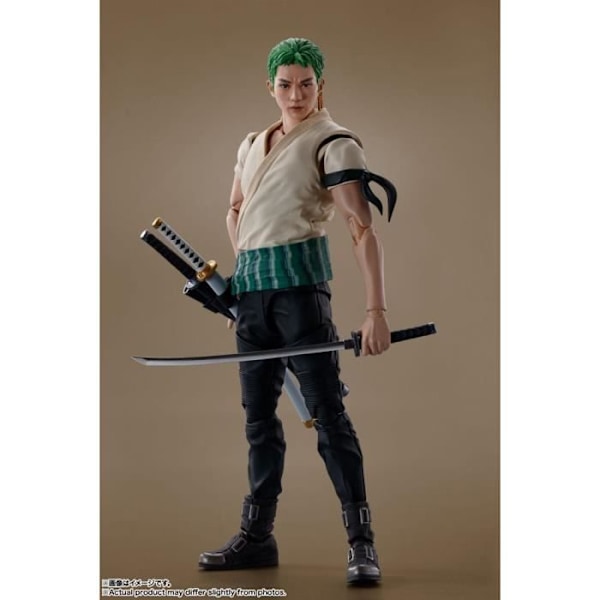 ETT FIGUR S.H. RORONOA ZORO NETFLIX 14 CM BANDAI T