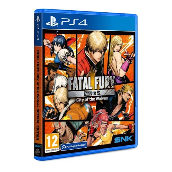 Videospel - SNK Corporation - FATAL FURY City of the Wolves - Speciell Utgåva - PS4 - Strid
