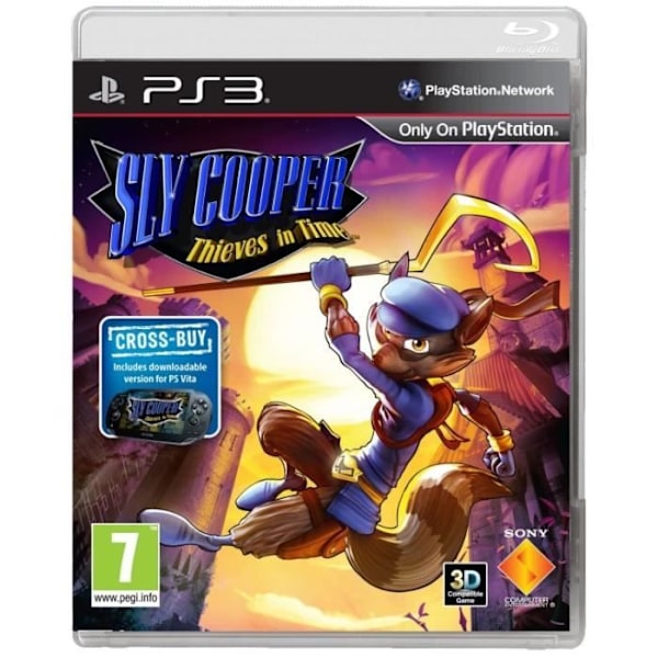 TV-spel - Sony - Sly Cooper: Thieves in Time - Äventyr - PS3 - Blu-Ray