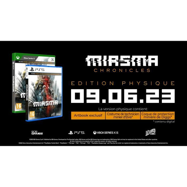 Spil - Miasma Chronicles - PS5 - Eventyr - Fysisk version - Blu-Ray
