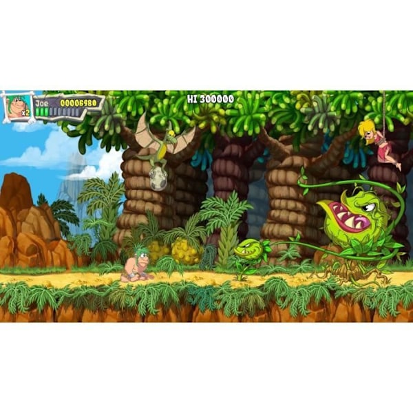 Nyt Joe And Mac Caveman Ninja T-Rex Edition PS5-spil