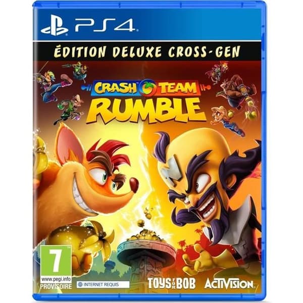 Crash Team Rumble - Deluxe Edition - PS4-spel Vit
