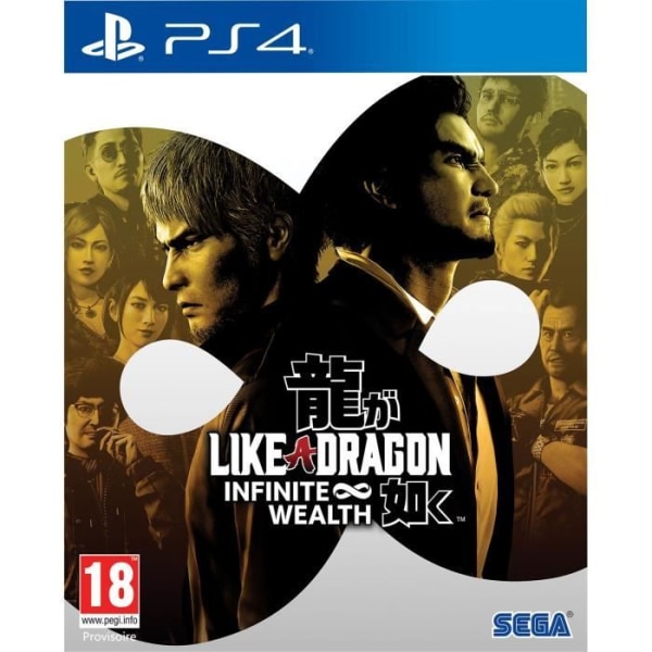 Like A Dragon Infinite Wealth - PS4-spel