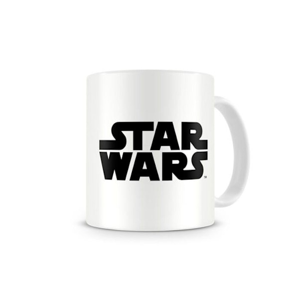 Krus - Star Wars - SW Logo - Keramik - 320ml - Sort og hvid