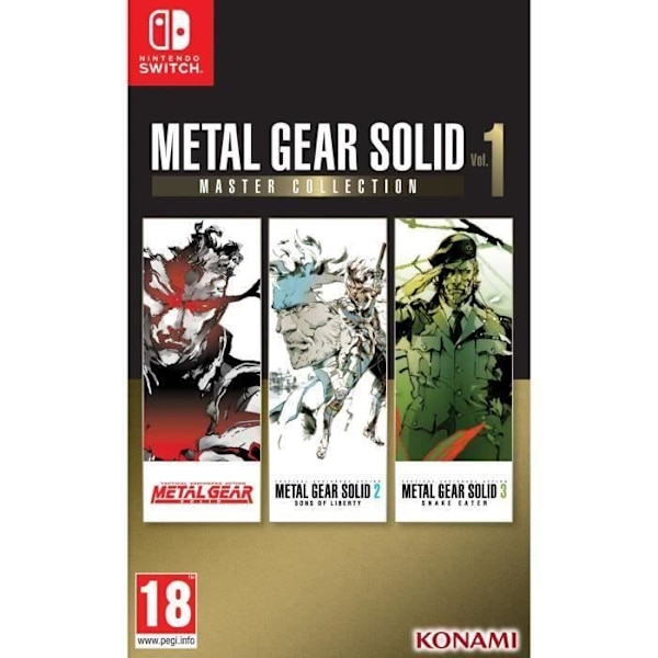 Metal Gear Solid Master Collection Vol.1 - Nintendo Switch-spil