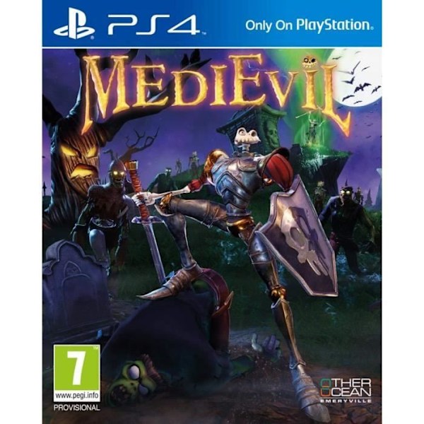 Medievil Playstation 4-spel