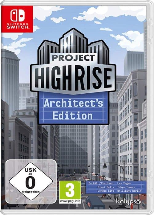 Videospel - Nintendo Switch - Project Highrise - Simulation - Import - Spelbart på Franska