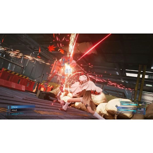 Final Fantasy VII Remake - Intergrade PS5-spil Blå