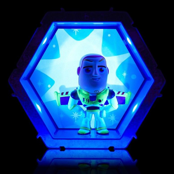 Figuriini - WOW! Pods - Disney Pixar - Toy Story - Buzz - Interaktiivinen valolla - 15 cm Flerfärgad