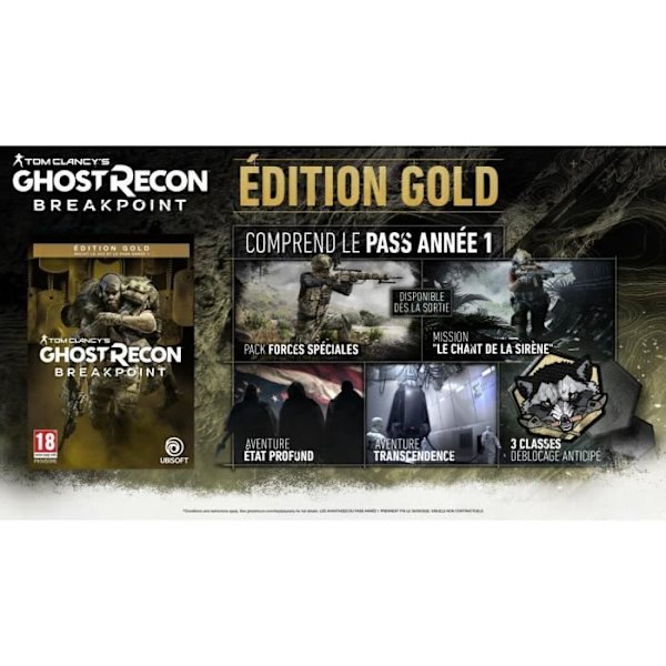 Ghost Recon Breakpoint Gold Edition Peli Playstation 4