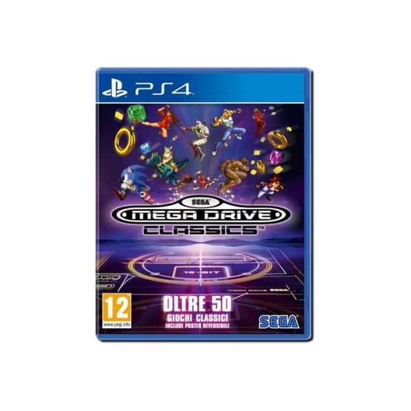 Videopeli - SEGA - Mega Drive Classics - PS4 - 1-2 pelaajaa - Blu-Ray - Monikielinen
