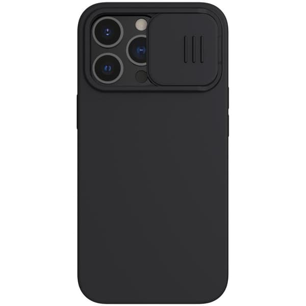 iPhone 13 Pro Max - NILLKIN MagSafe CamShield Silky Liquid Deksel - Svart 95