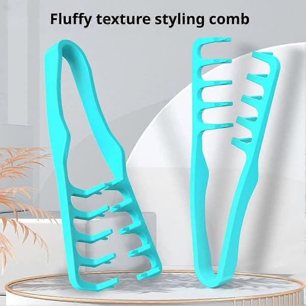 Volumizing Styling Hair Comb Bangs Cover Parting High Crown Toolgreen
