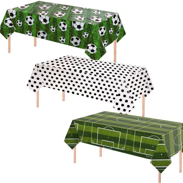 Fodboldstadionmåtter, perfekte til fodboldfansamlinger og baggrunde, 137x274cm[D]