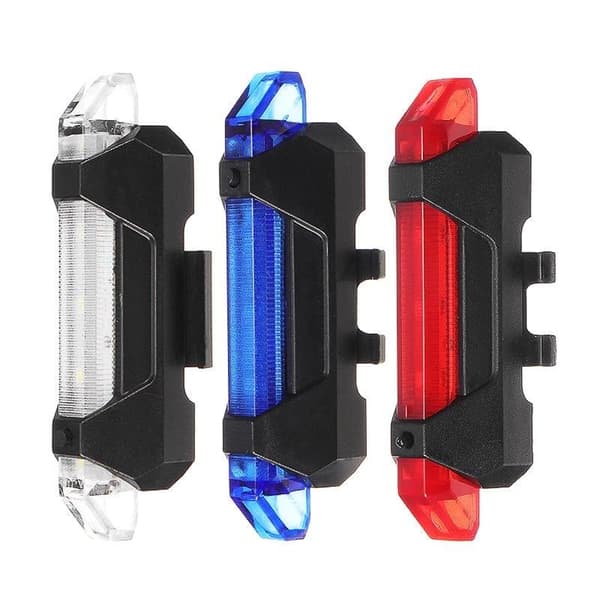 USB Rechargeable Bike Lights Front and Rear