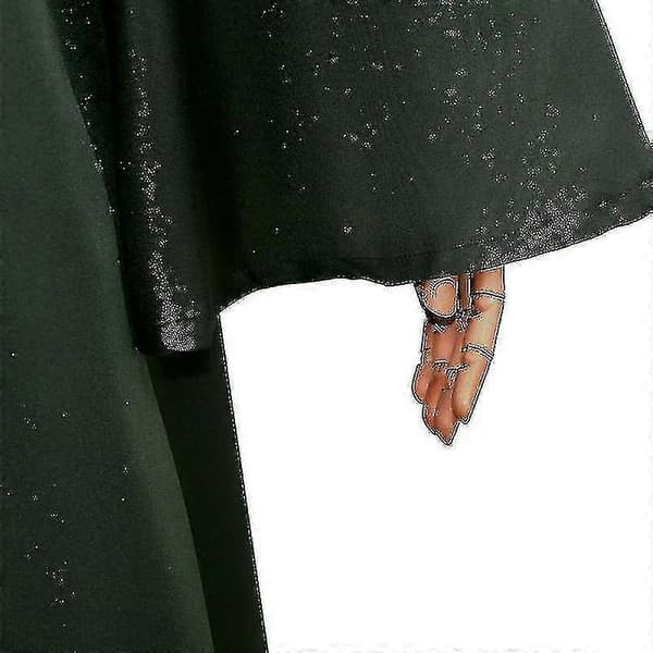 Voldemort kappe cosplay kostymesett voksen Halloween-kostyme hettegenser kappe XL