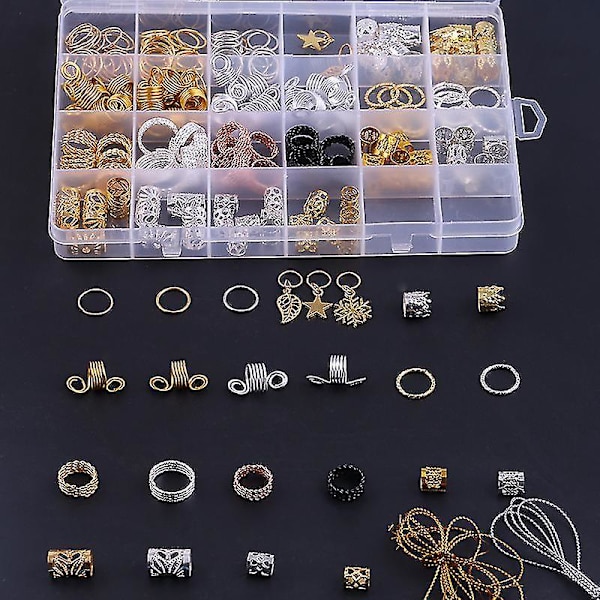 Peruk Dreadlocks Spänne Hårband DIY Håraccessoarer Material DB