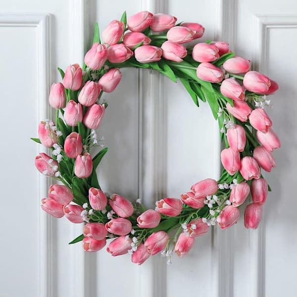 New 10 Pcs Realistic Artificial Latex Tulips
