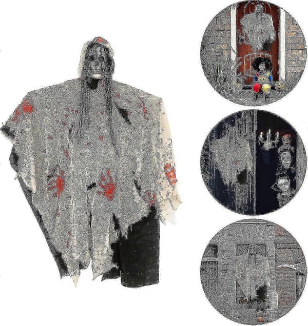 26-27 Halloween Gyser Julepynt - Mini vedhængsornamenter til ophæng