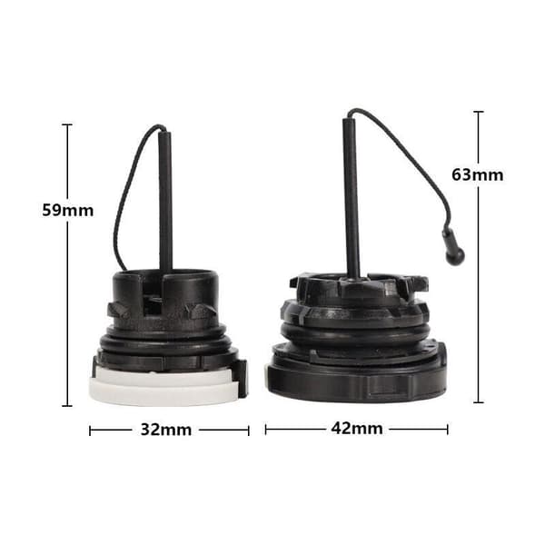 2-pack bränslelock för Stihl MS-seriens motorsågar MS171 MS181 MS200 MS210[GPA]