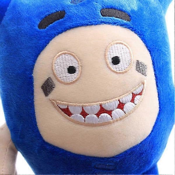 Plys Oddbods Tegneserie Legetøj Dukker Bløde Søde Bubbles Oddbods Plyslegetøj Grå