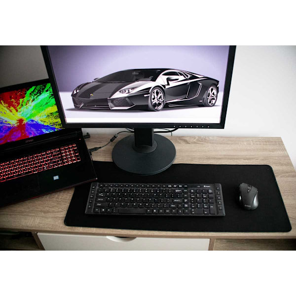 Gaming Mouse Pad - 70x30 cm Black