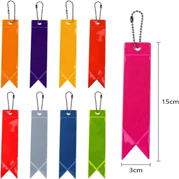 11-pack säkerhetsreflexhängen - reflexer för barn - Perfekt