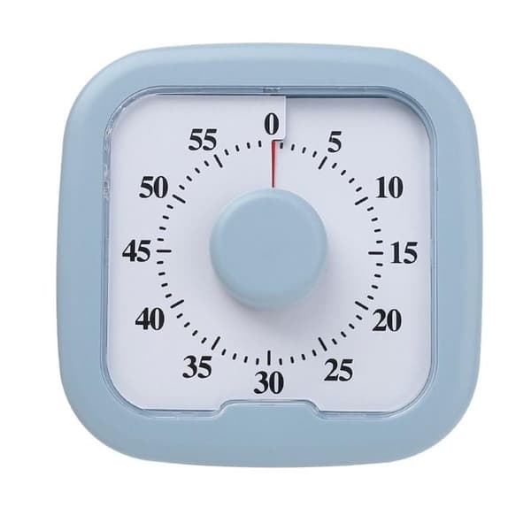 60-minutters visuel timer - Undervisning i børneklasseværelset - Stille visuel timer
