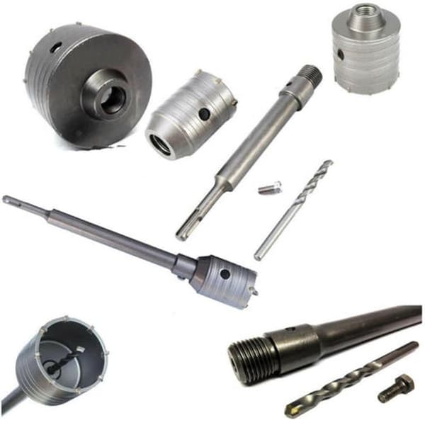 30 mm til 130 mm med 35 cm maks skaft