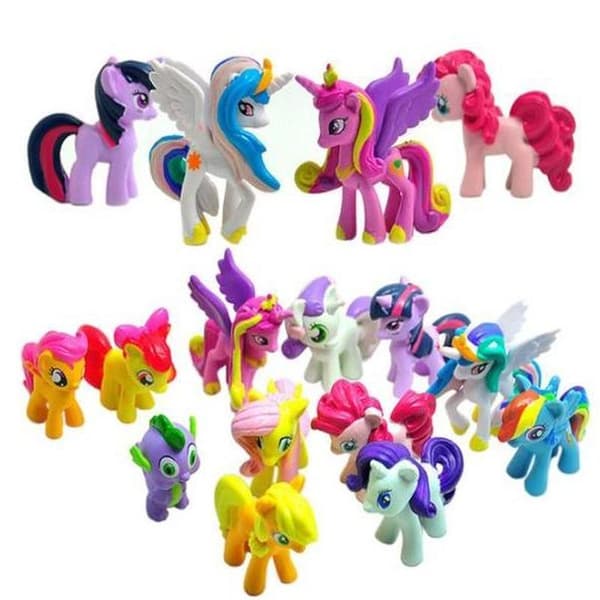 12-pak My Little Pony Figurer