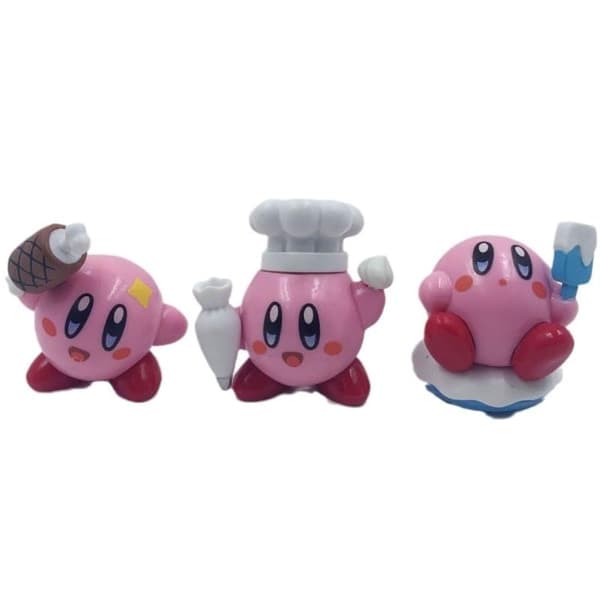 RYI) 6 kpl Gourmet Star Kirby -telakkahahmoja