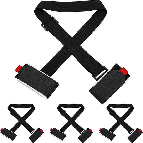 Skidremmar/skidfästen – Remmar för att bära skidor 8-Pack