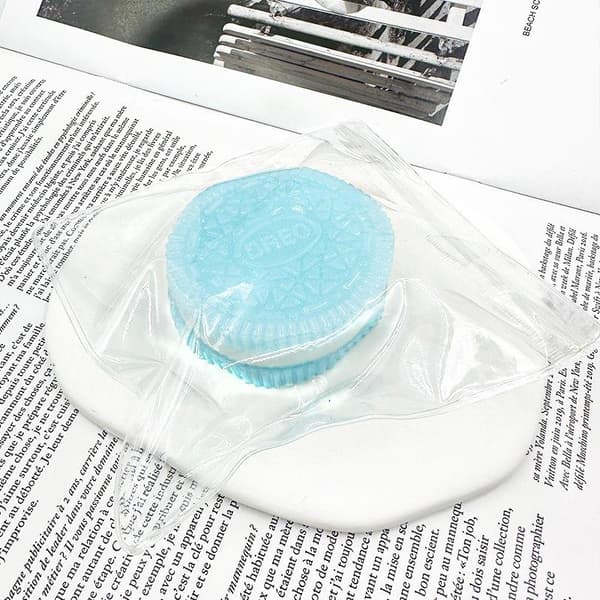 3-pack Biscuit Lugnande Kex Stressilelu, Kex Simulaatio Stressilelu
