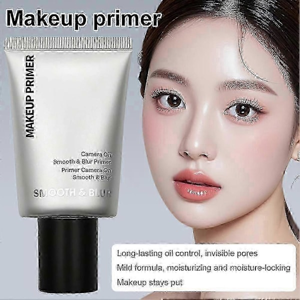SHEGLAM Smooth & Blur Primer - Camera On Formula för förbättrad foundationhållbarhet