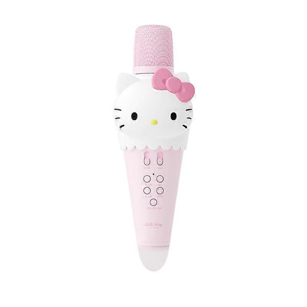 Børnemikrofon mikrofon karaoke sangmaskine lyd integreret mikrofon trådløs bluetooth babylegetøj blå