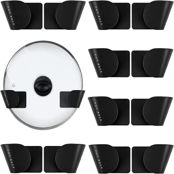 Adjustable Shelf Holders for Cabinet Doors - 6 Pack