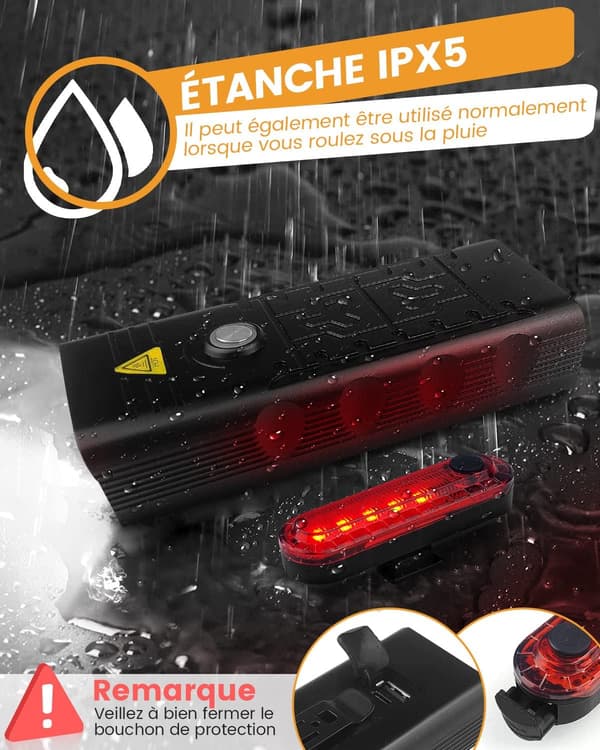 USB Rechargeable 5 LED Lamp Function Powerful LED Lamp, ZQKLA