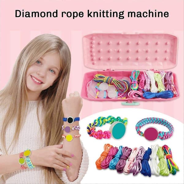 DIY Håndreb Flettesæt, Justerbare Armbånd