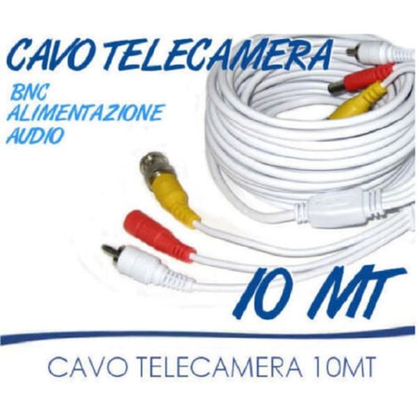 RCA BNC Audio Video Power Extension Cable for Camera 10 20 30 50 Meter -10 M -