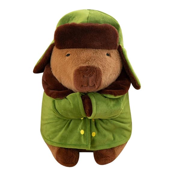Pehmo Capybara-nukke Capybara-pehmolelu Mukava Capybara-pehmohahmo 38cm