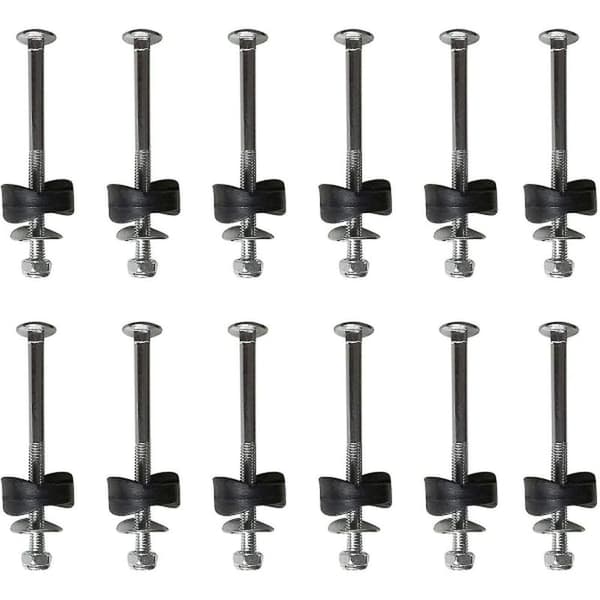12-pack Trampoline Fasteners with Screws for Trampoline - Replacement Accessories for Trampoline