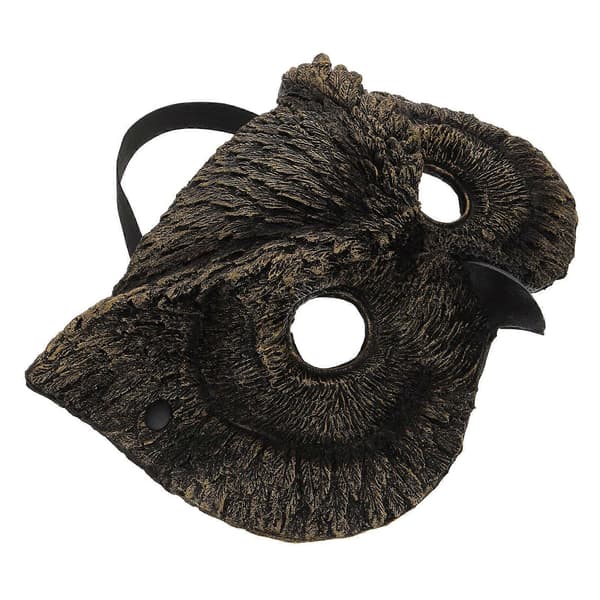 Uggleformad mask för Halloween Uggleformad festmask