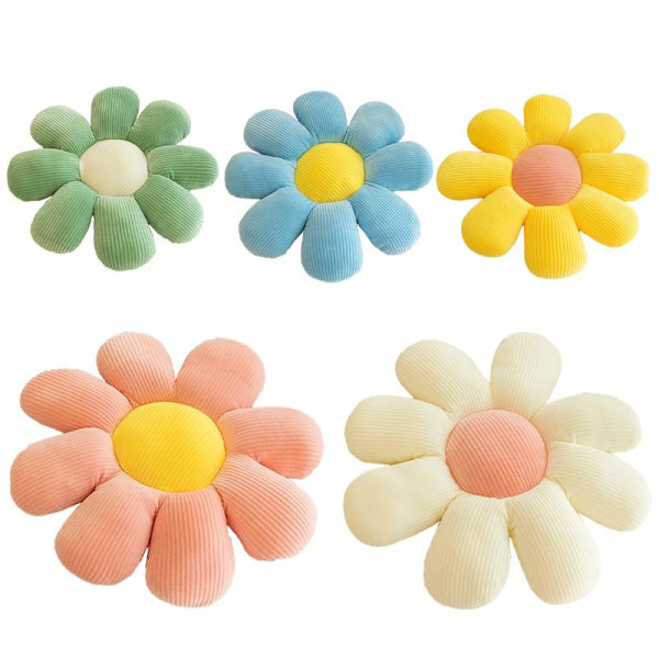 Daisy Kudde Fylld Soffa Kasta Stol Kudde e Sun Flo Green/40CM