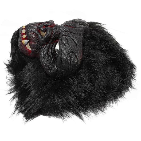 Halloween-gorillanaamio naamiaisasuihin, musta 22X21X21CM Black